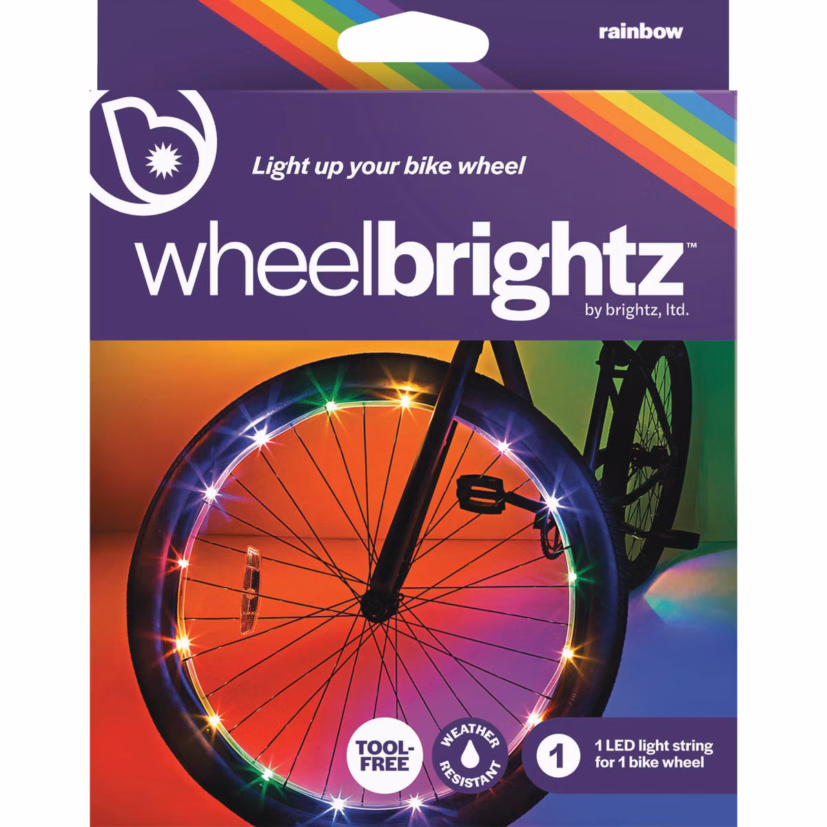 Wheelbrightz LED Rainbow Bicycle Light