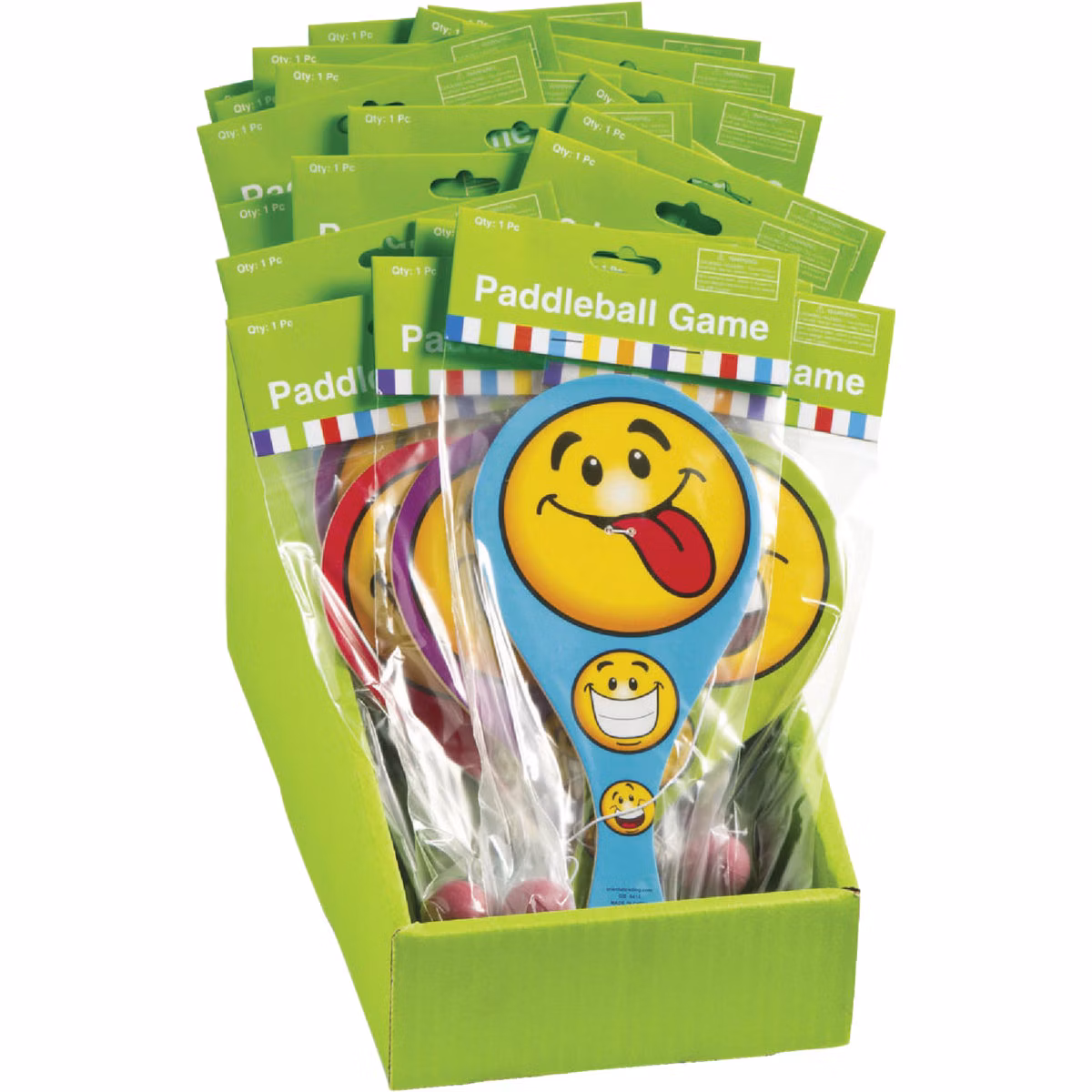 Fun Express Goofy Smile Face Paddleball