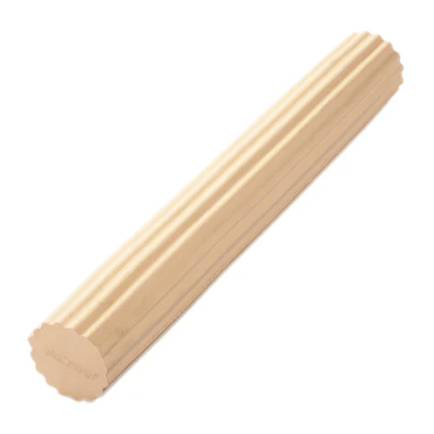 CanDo Twist-n-Bend Flexible Exercise Bar, Tan (12″)