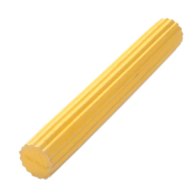 CanDo Twist-n-Bend Flexible Exercise Bar, Yellow (12″)