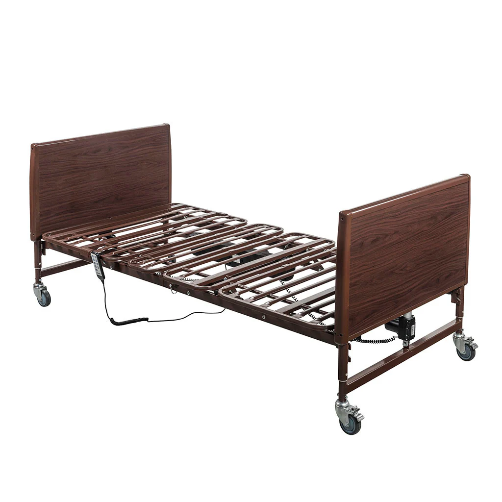 Lightweight Bariatric Full Electric Homecare Bed, 42″ Width