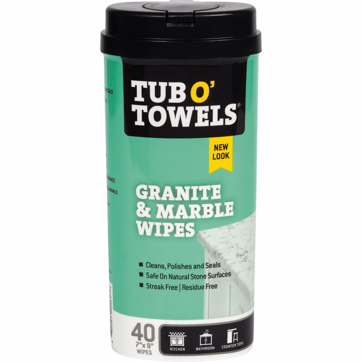 Tub O' Towels Granite & Marble Wipes (40-Count)