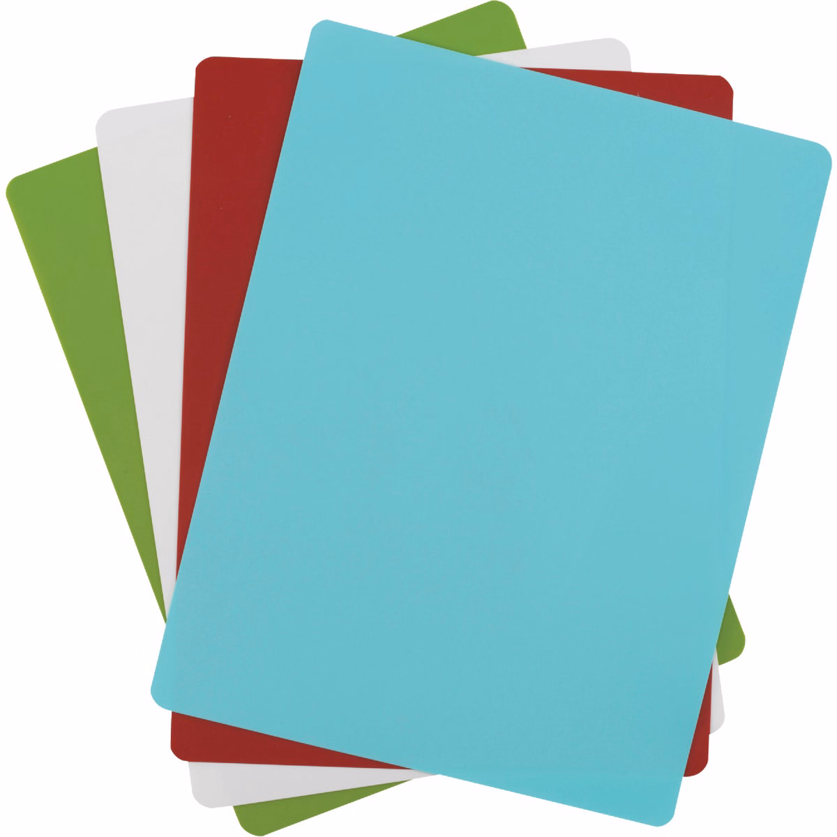 Goodcook 15.75 In. x 12 In. Assorted Colors Flexible Chopping Mat (4 Pack)