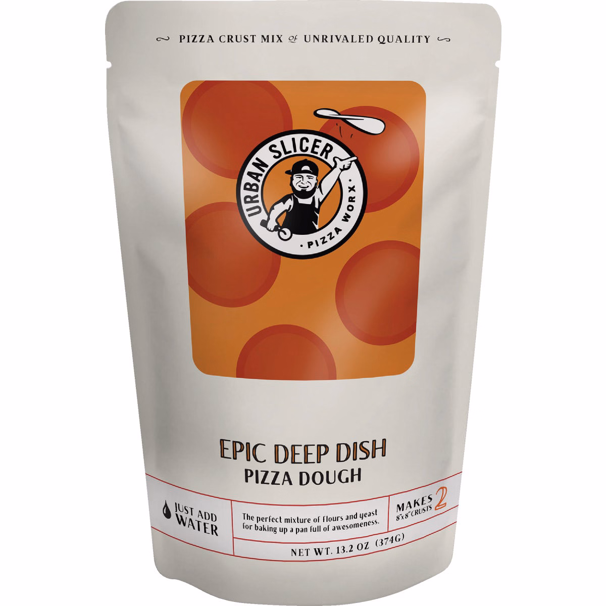 Urban Slicer Pizza Worx Epic Deep Dish Pizza Dough Mix (13.2oz)