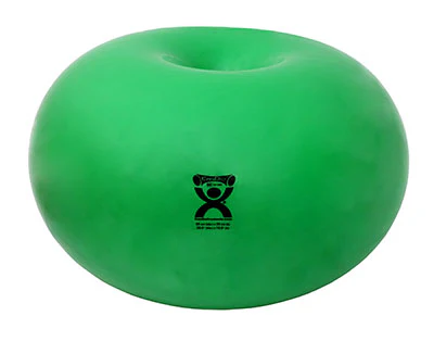 CanDo Donut Ball, 26″ Dia x 14″H (65cm Dia x 35cm H), Green