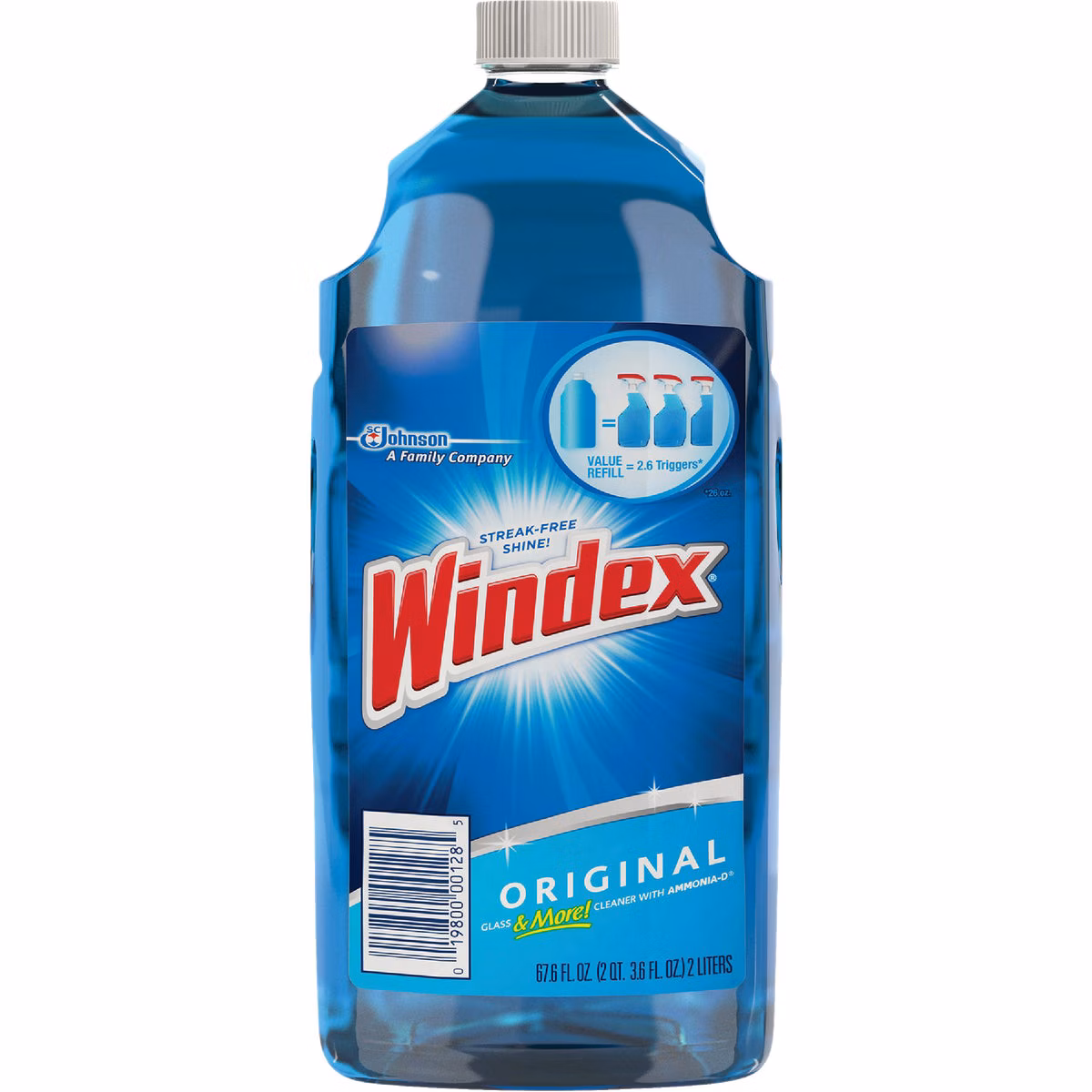 Windex 67 Oz. Original Glass Cleaner Refill