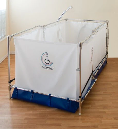 Recliner Fawssit Portable Shower (36″w x 36″h x 74″L)