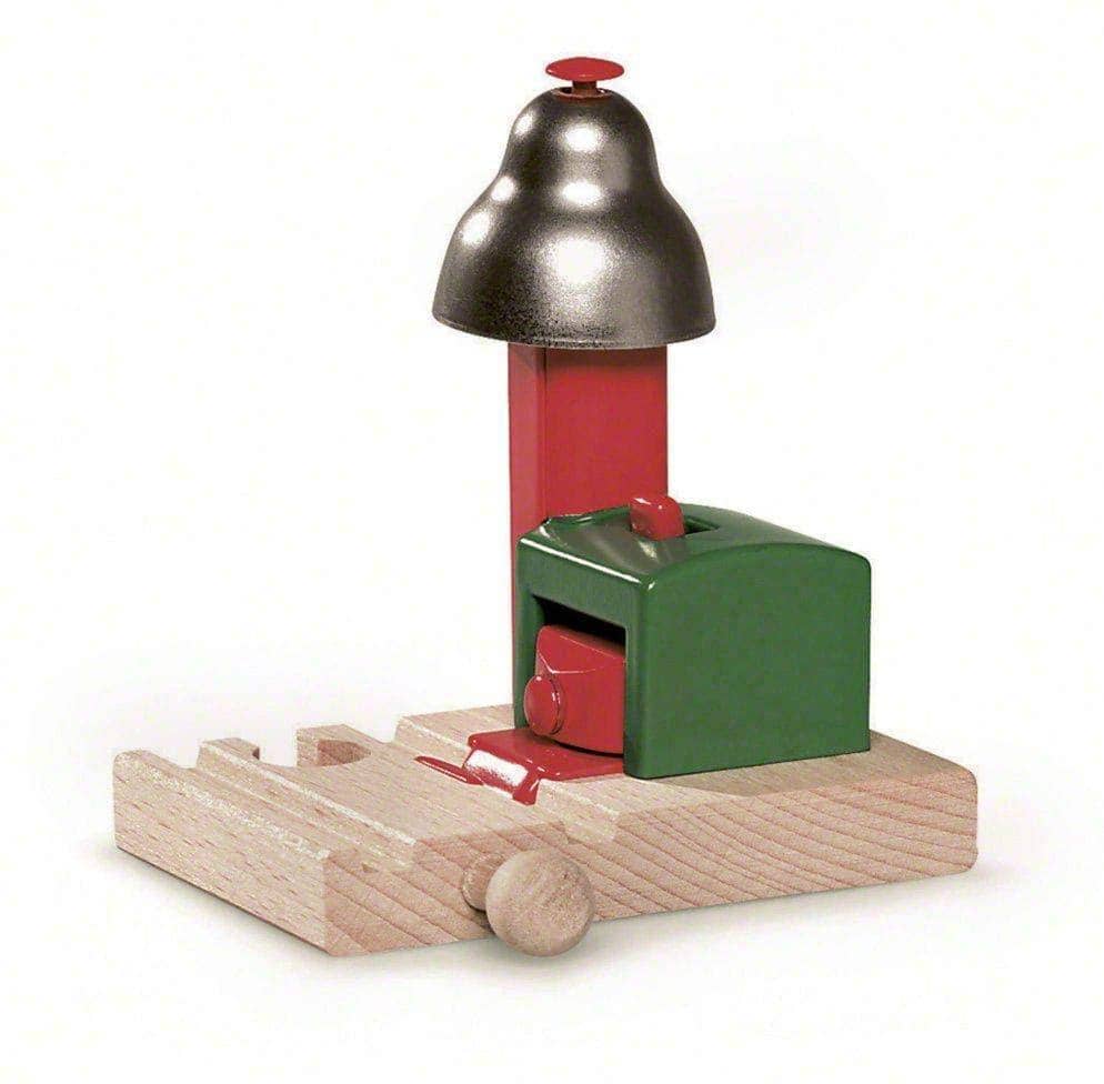Brio World – 33754 Magnetic Bell Signal | Accessory For Toy Train Sets For Kids Ages 3 And Up