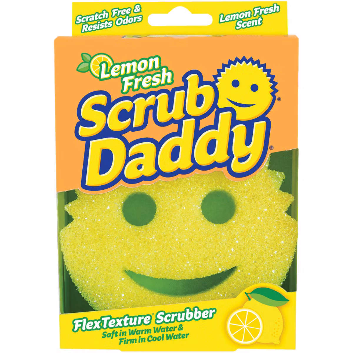 Scrub Daddy Lemon Fresh FlexTexture Cleansing Pad