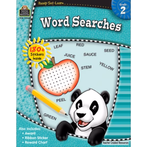 Ready-Set-Learn:   Word Searches Grade 2