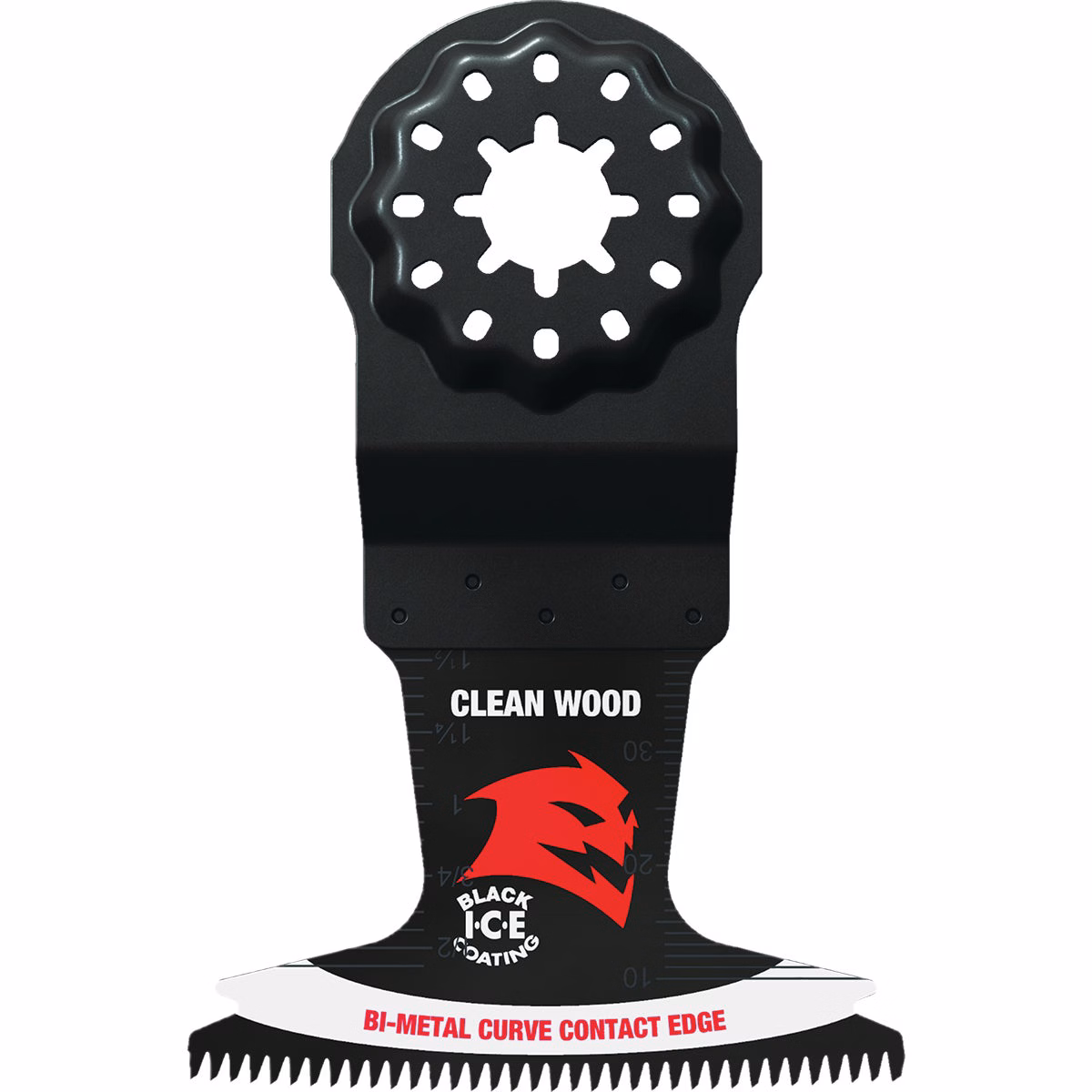 Diablo 2-1/2 in. Universal Fit Bi-Metal Oscillating Blade for Clean Wood