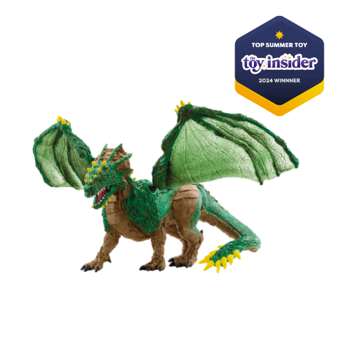 Jungle Dragon Mythical Creature Toy with Movable Wings