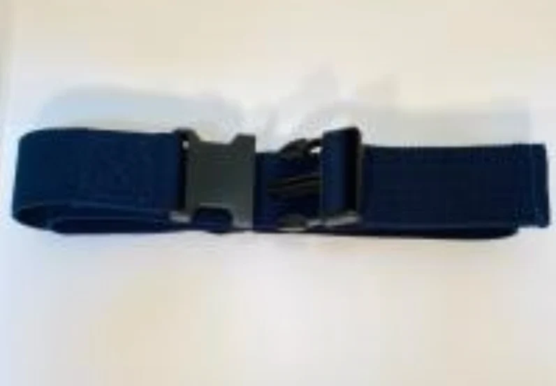 Gait Belt – Navy – Plastic Buckle – 54″