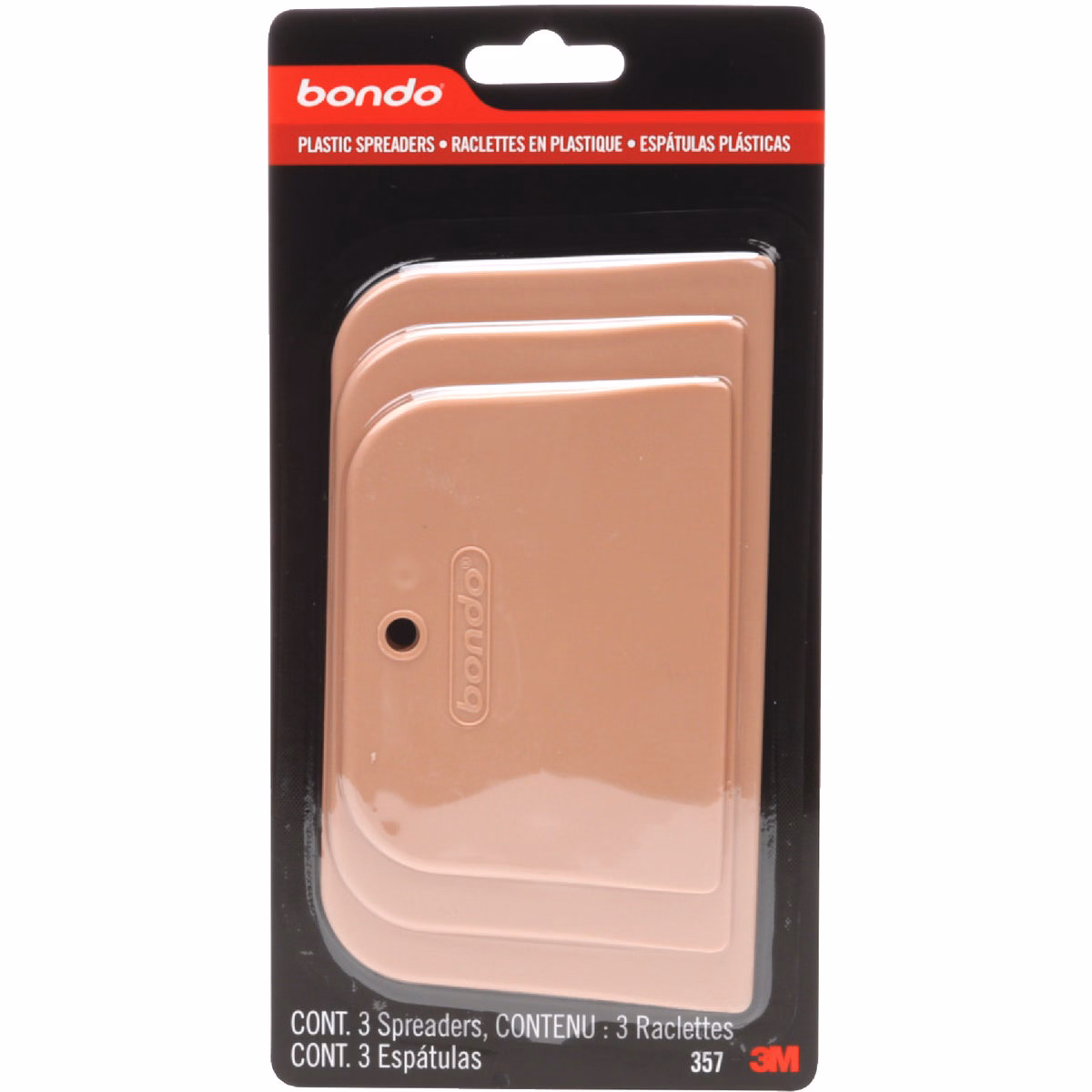 Bondo Assorted Sizes Spreader (3-Pack)
