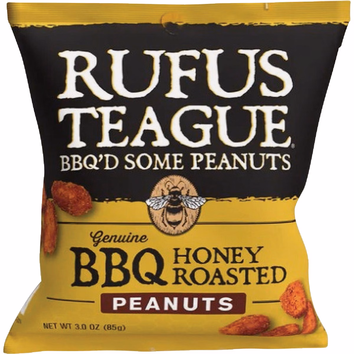 Rufus Teague 3 Oz. BBQ Honey Roasted Peanuts