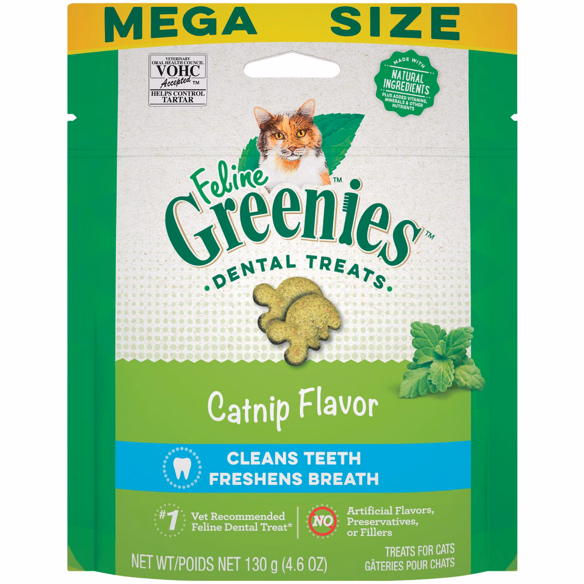 Greenies Catnip 4.6 Oz. Dental Cat Treats