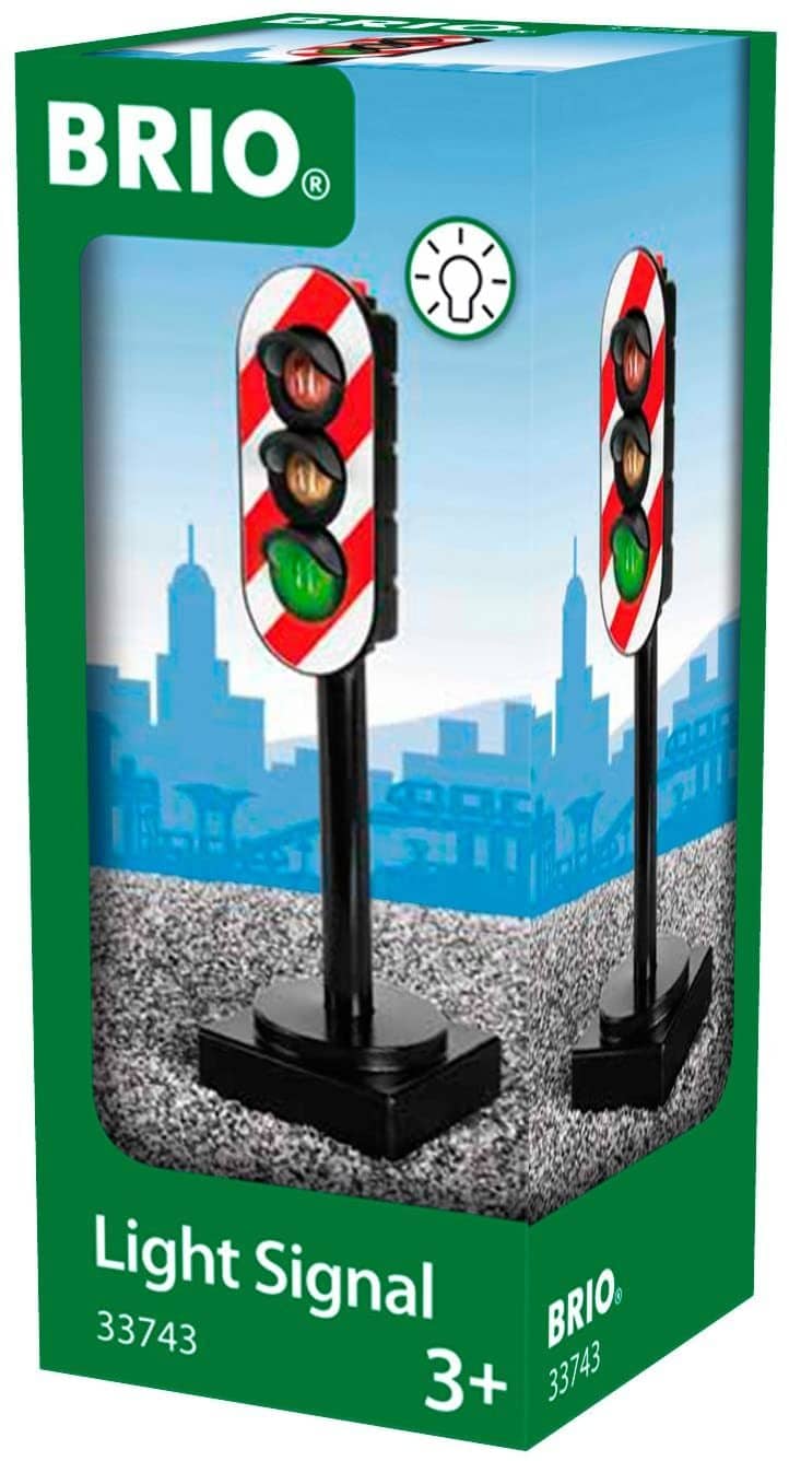 Brio World – 33743 Light Signal | Toy Train Accessory For Kids Ages 3 And Up