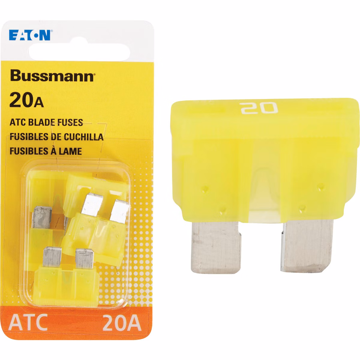 Bussmann 20A 32V ATC Blade Automotive Fuse (5-Pack)