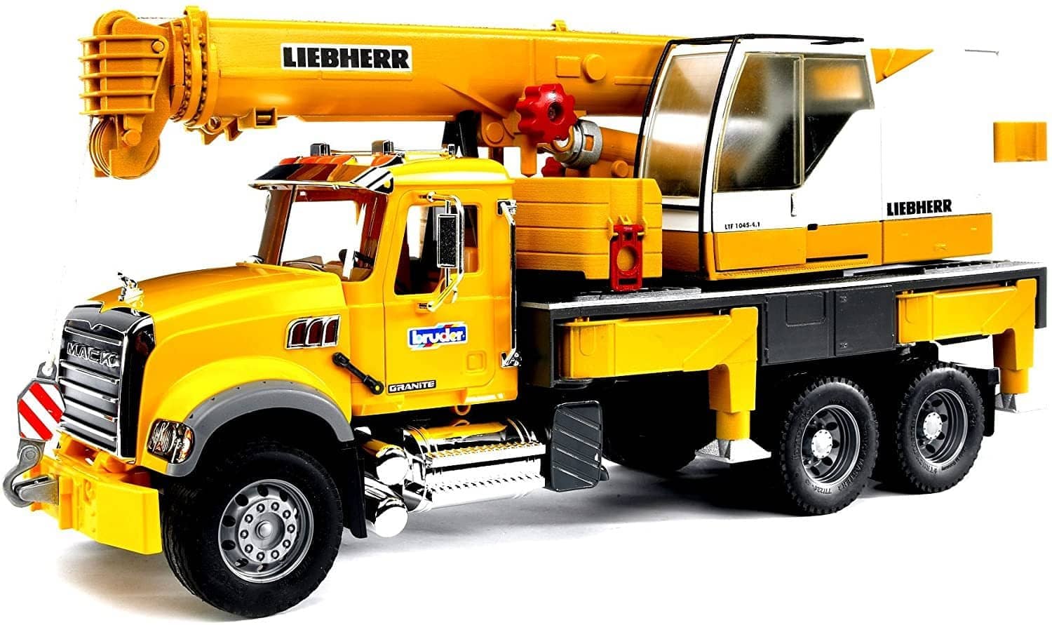 Bruder 02818 MACK Granite Liebherr Crane Truck
