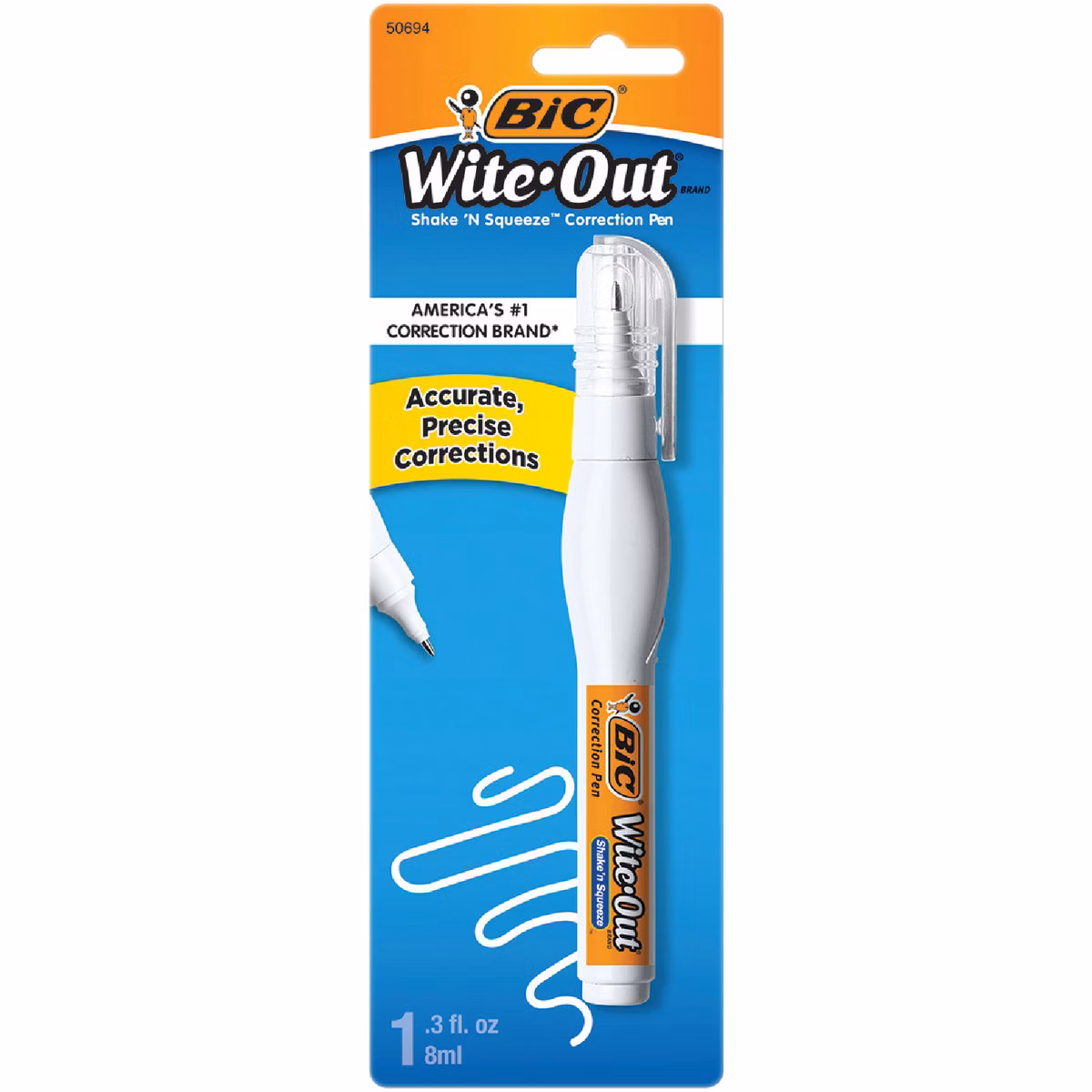 Bic Wite-Out 0.3 Fl. Oz. Correction Pen