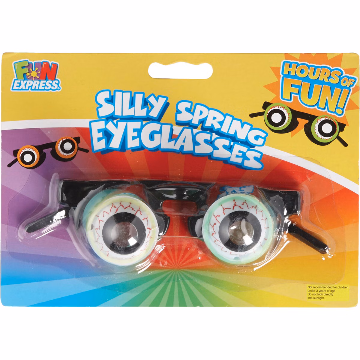 Fun Express Silly Spring Eyeglasses