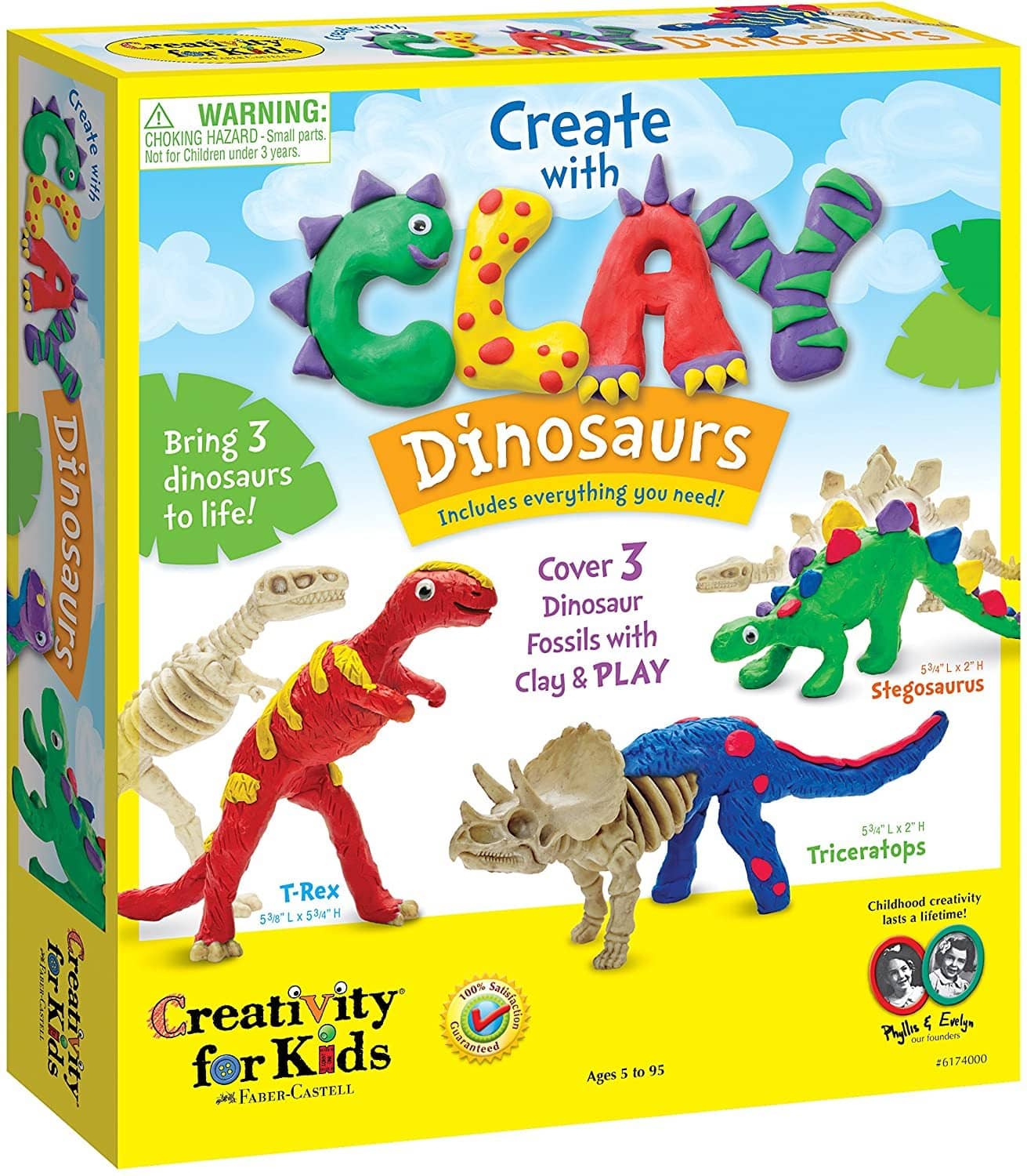 Create With Clay Dinosaurs