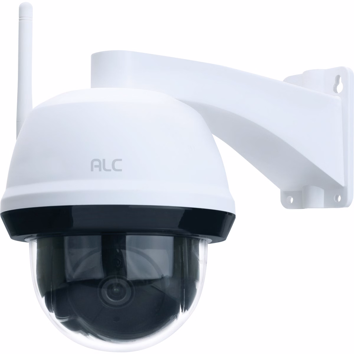 ALC Plug-In SightHD Outdoor White Pan-Tilt Security Camera