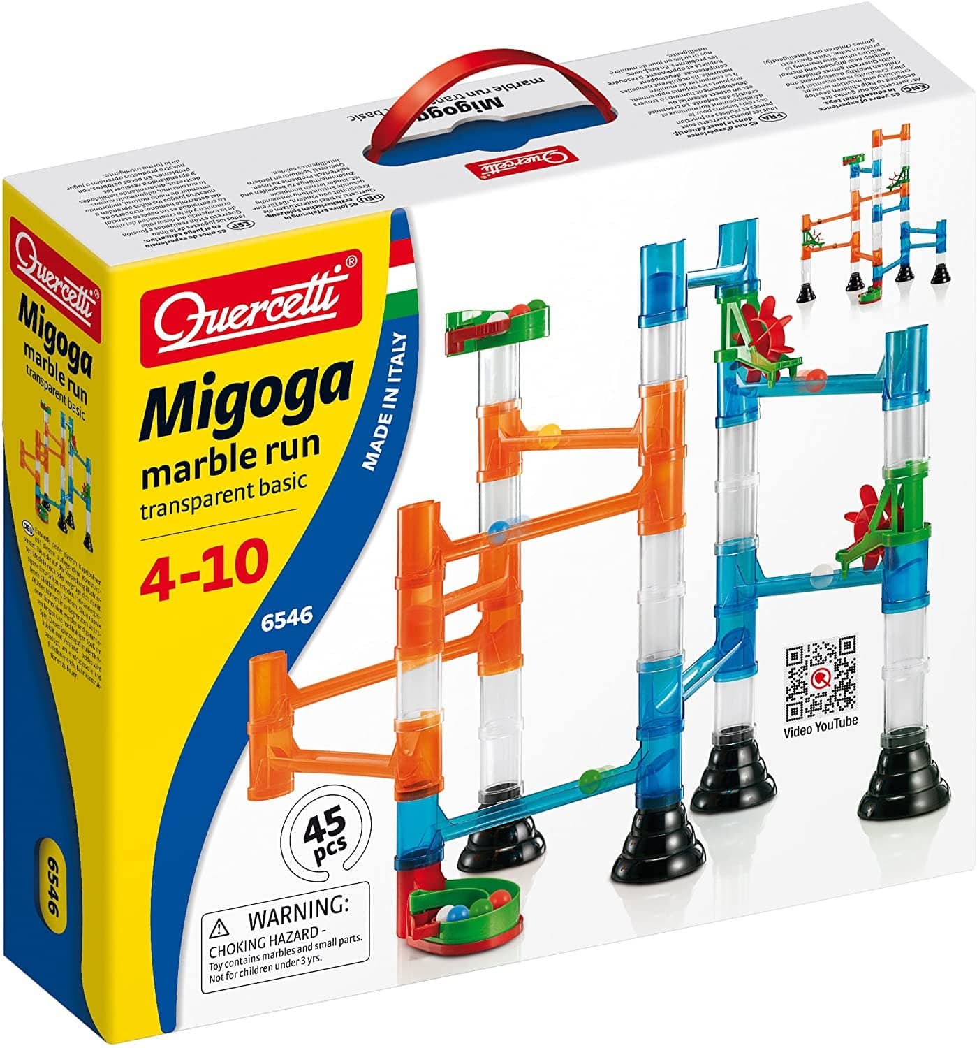 Transparent Marble Run