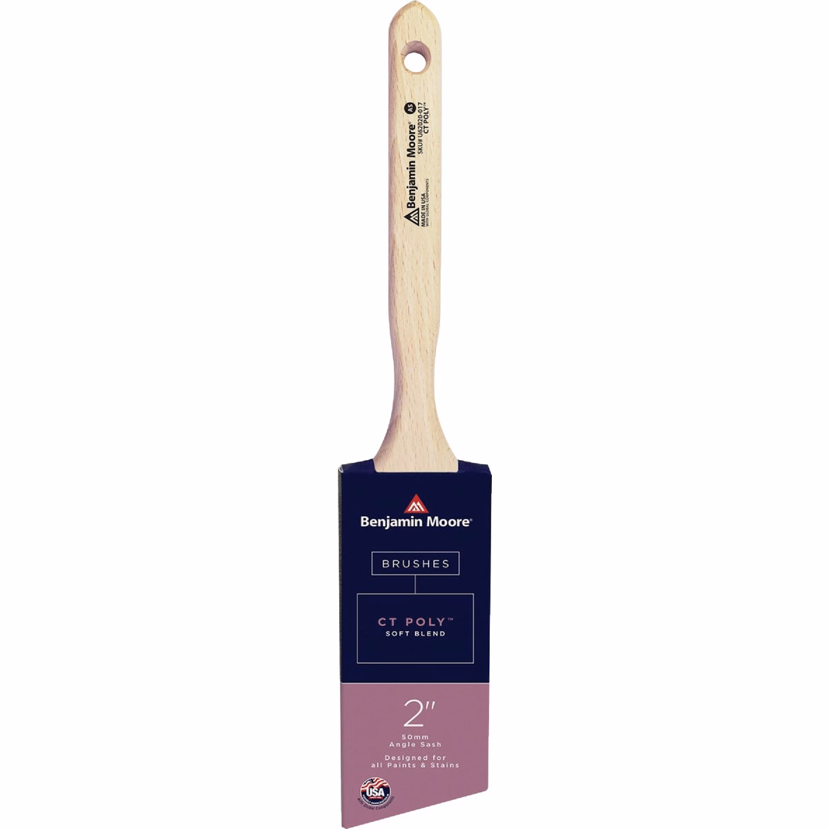 Benjamin Moore 2 In. Soft CT Poly Angle Sash Paint Brush
