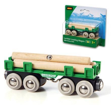 Brio World Lumber Loading Wagon