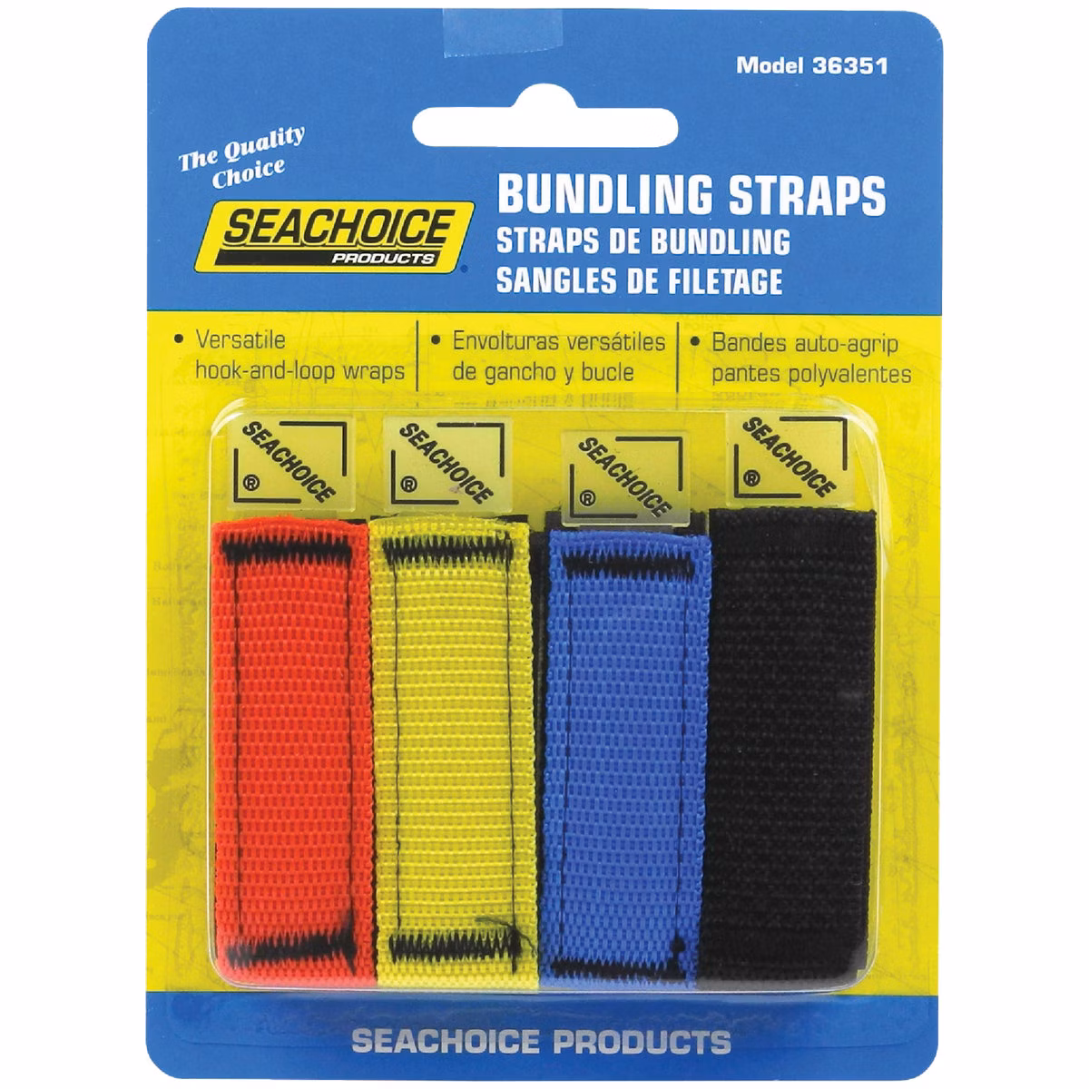 Seachoice 1 In. W x 12 In. L Bundling Strap (4-Pack)