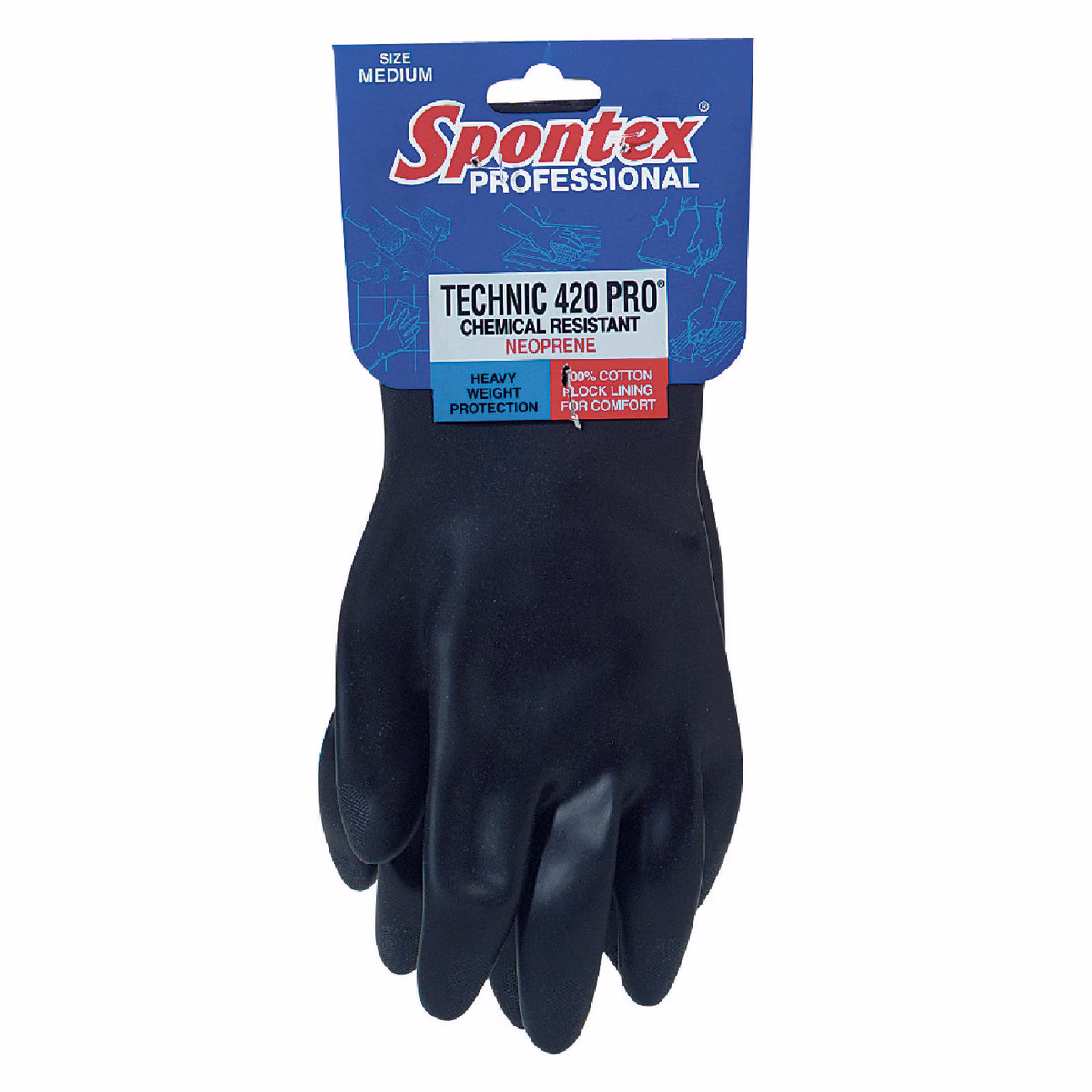 Spontex Technic 420 Pro XL Neoprene Rubber Glove