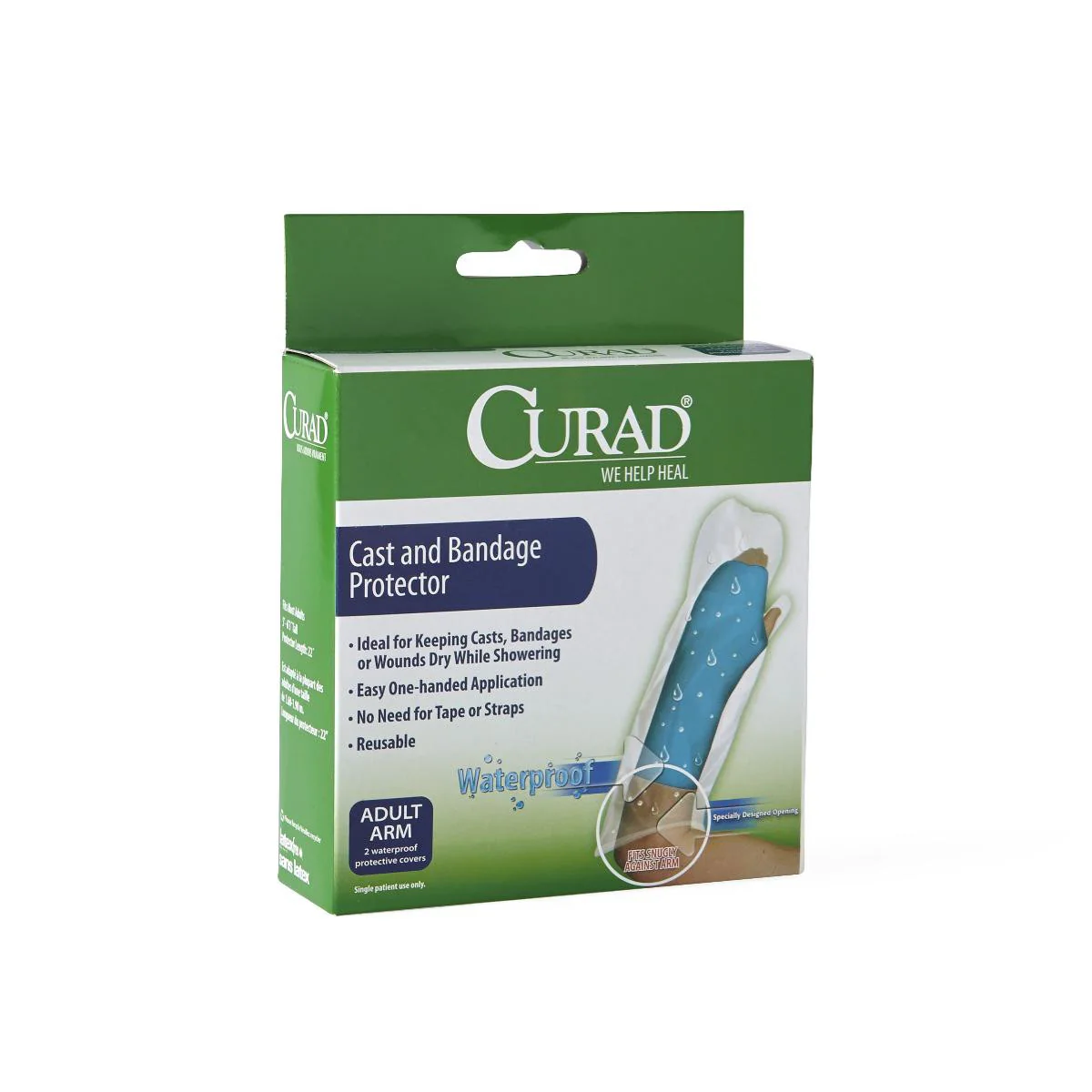 CURAD Cast Protector, Adult, Arm (case of 6)