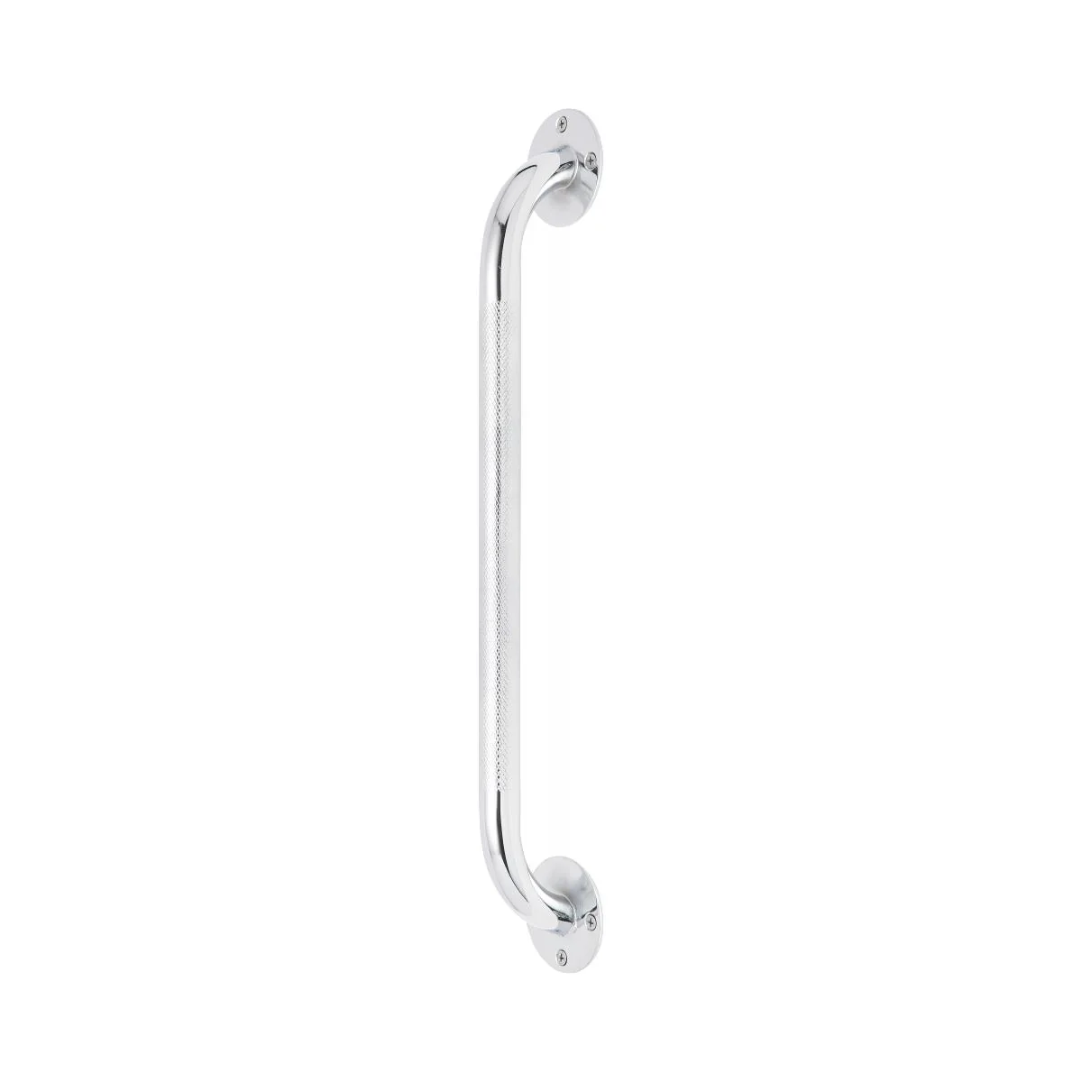 Knurled Chrome Grab Bar, 18″