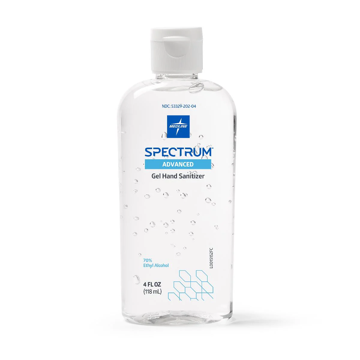 Gel 70% Spectrum Hand Sanitizer, Personal Carry, 4oz. (1EA)