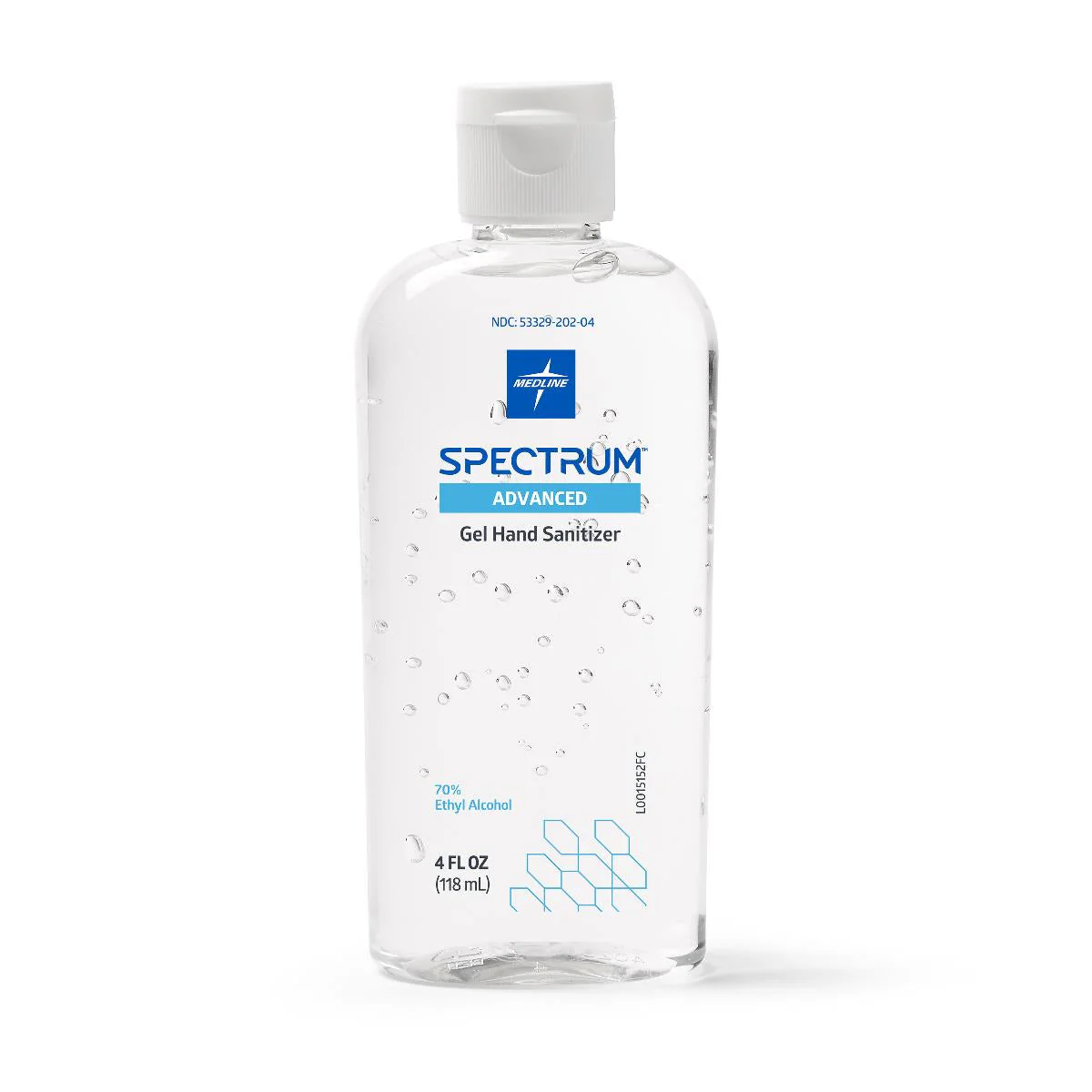 Gel 70% Spectrum Hand Sanitizer, Personal Carry, 4oz. (case of 24)