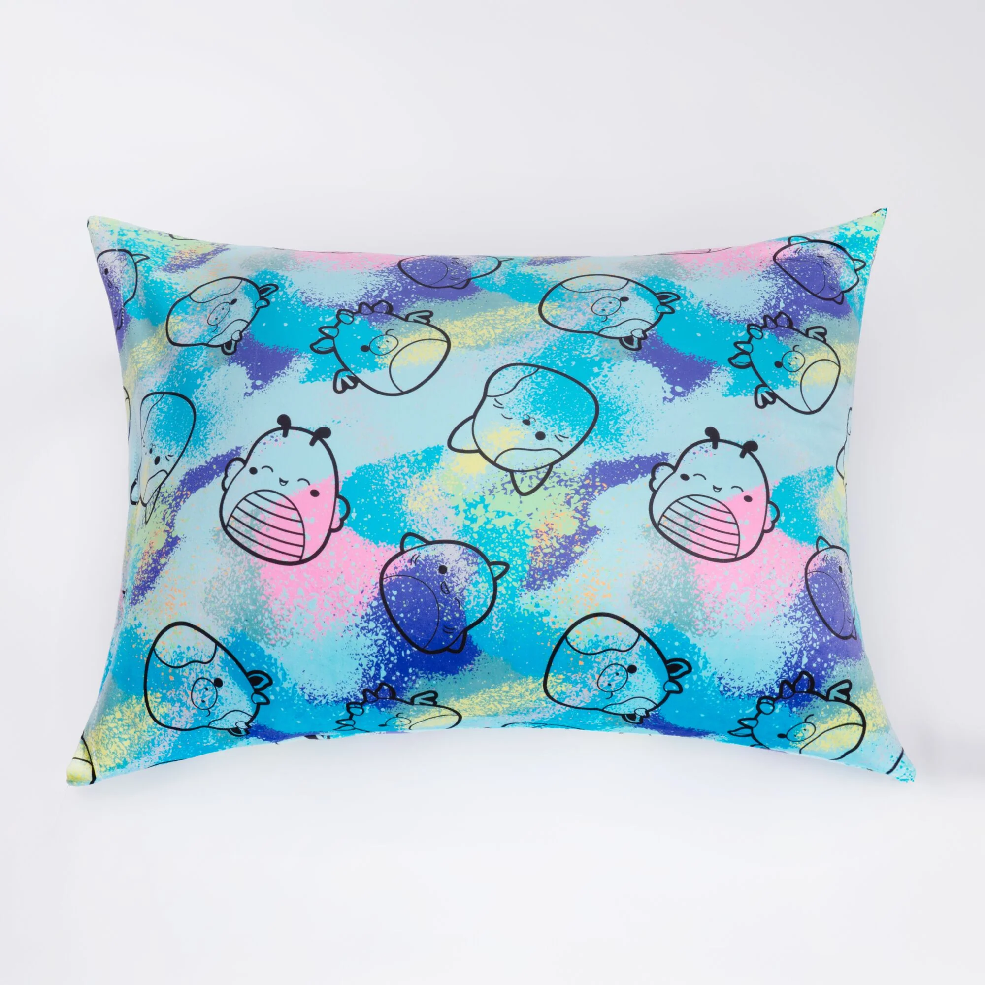 “‘Mallow Nights” Blue SquishPillow Pillowcase (Standard)