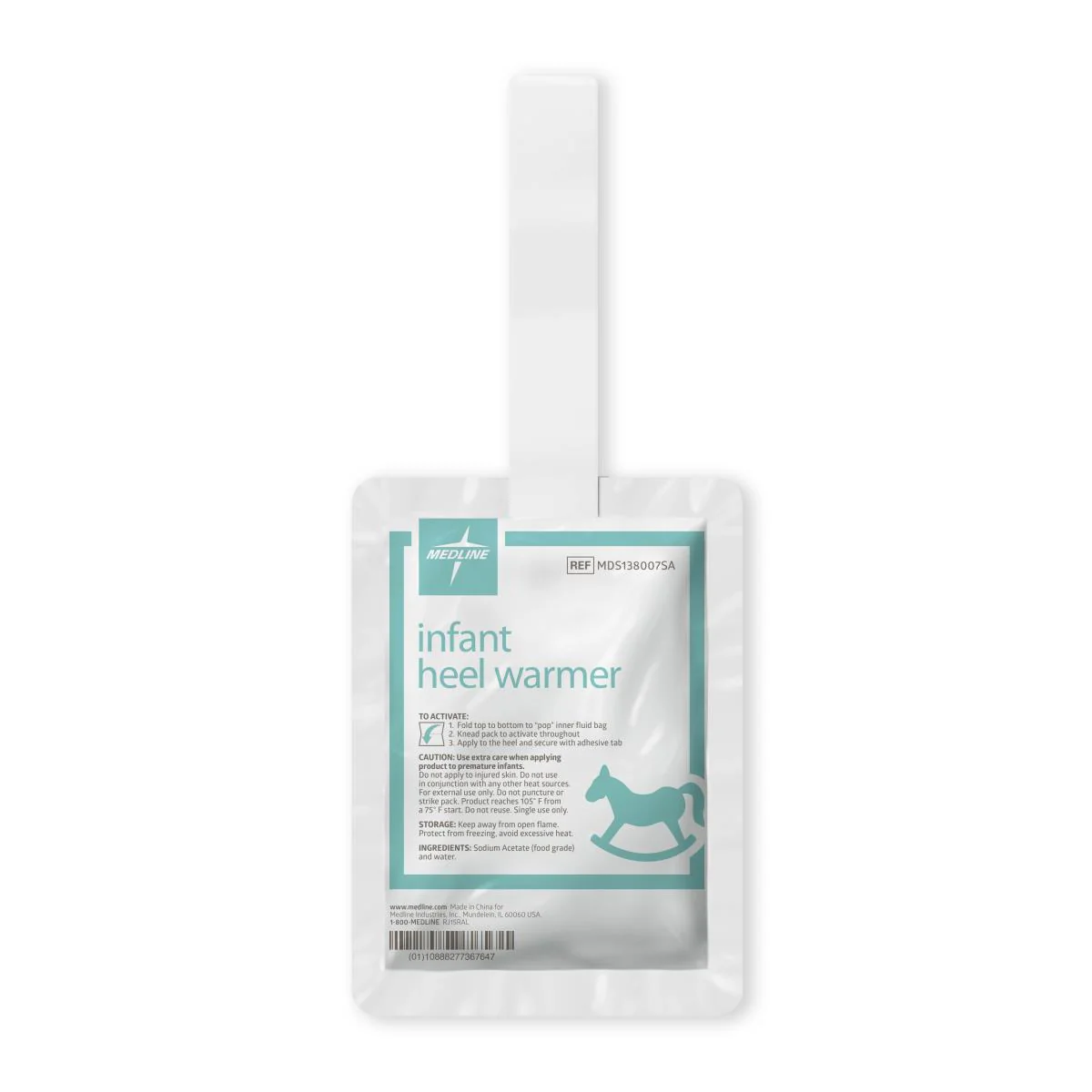 Infant Heel Warmer Gel Pack (box of 25)