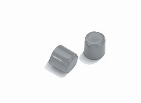 1″ Glide Caps for Walker (2/pair)