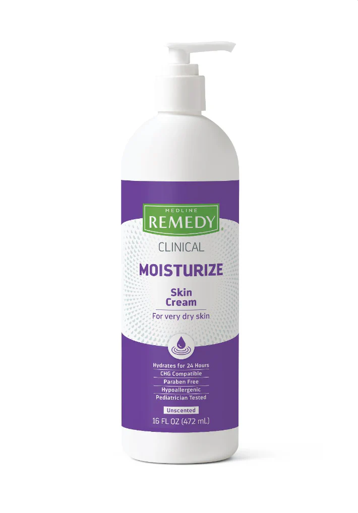 Remedy Clinical Skin Cream, Unscented, 16oz. Pump Bottle (case of 12)