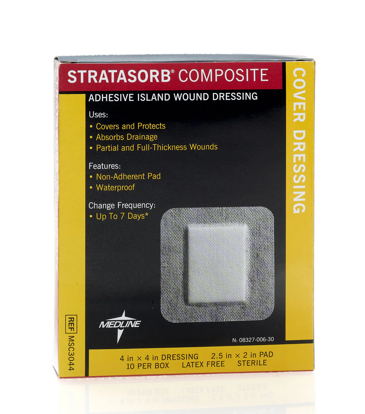 Stratasorb Composite Dressings, 4″ x 4″ (box of 10)