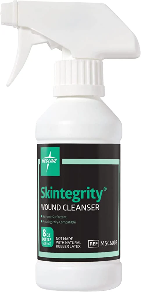 Skintegrity Wound Cleanser, 8oz. Bottle with Trigger Sprayer (case of 6)