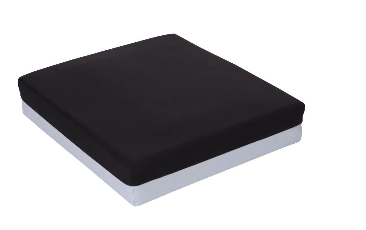 Gel Foam Pressure Redistribution Cushion for Wheelchair, 16″ x 16″ x 2″