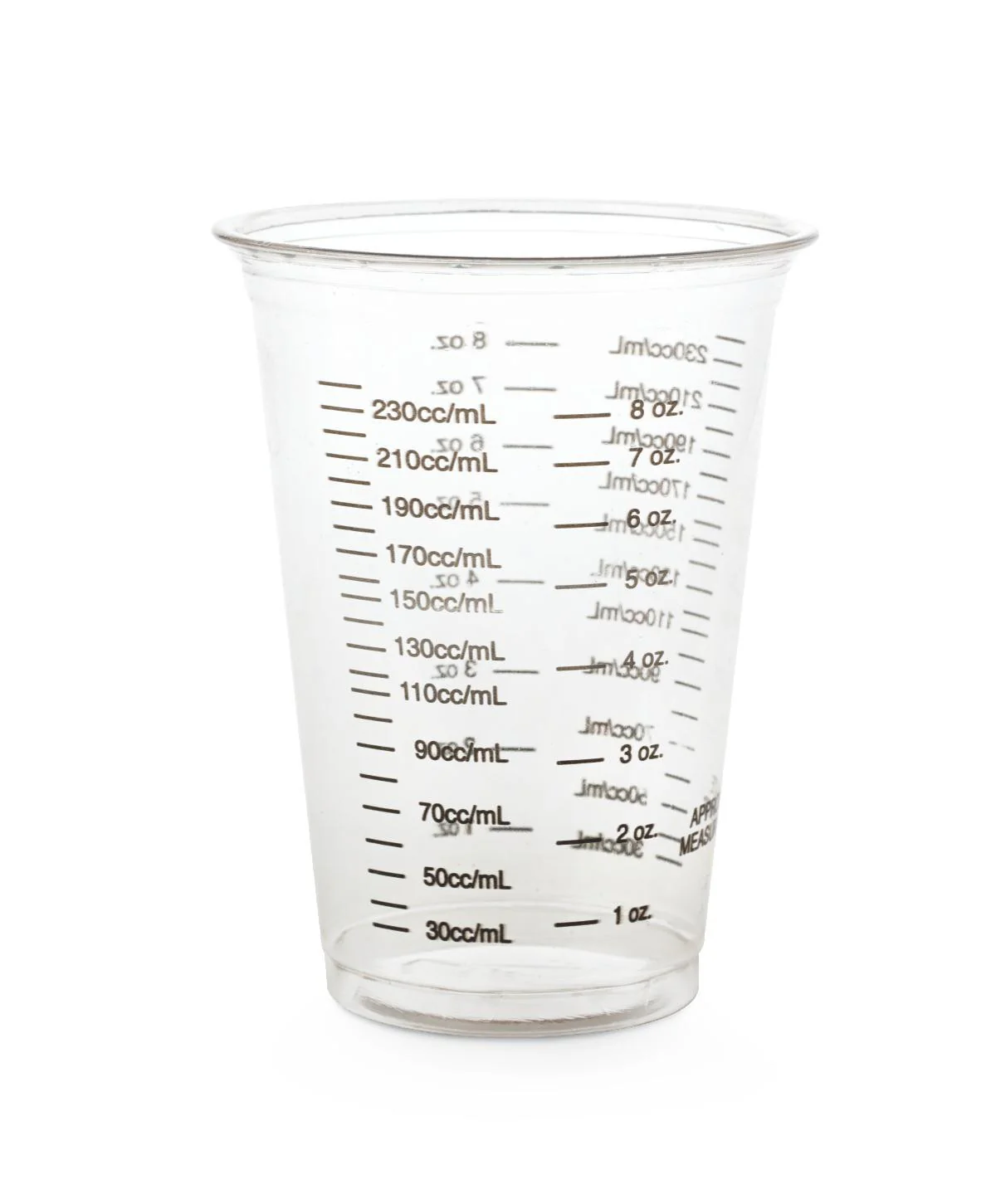 Graduated Plastic Cups, 10oz. (bag of 50)