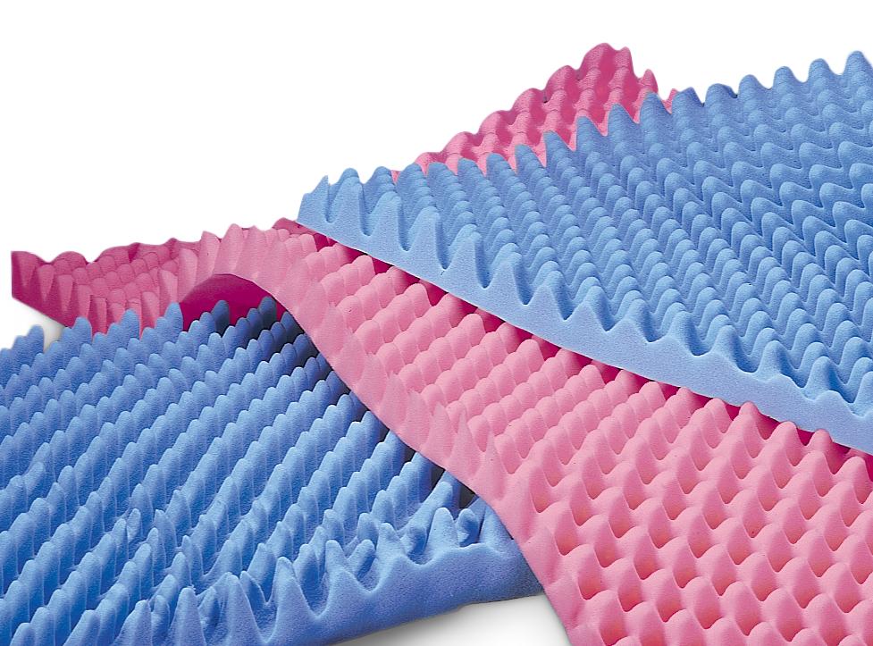 Convoluted Overlay, Standard Foam, 32″ x 73″ x 4″ (1EA)