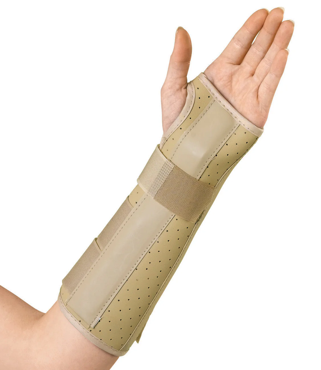 10″ Vinyl Forearm Wrist Splint, Left, Large