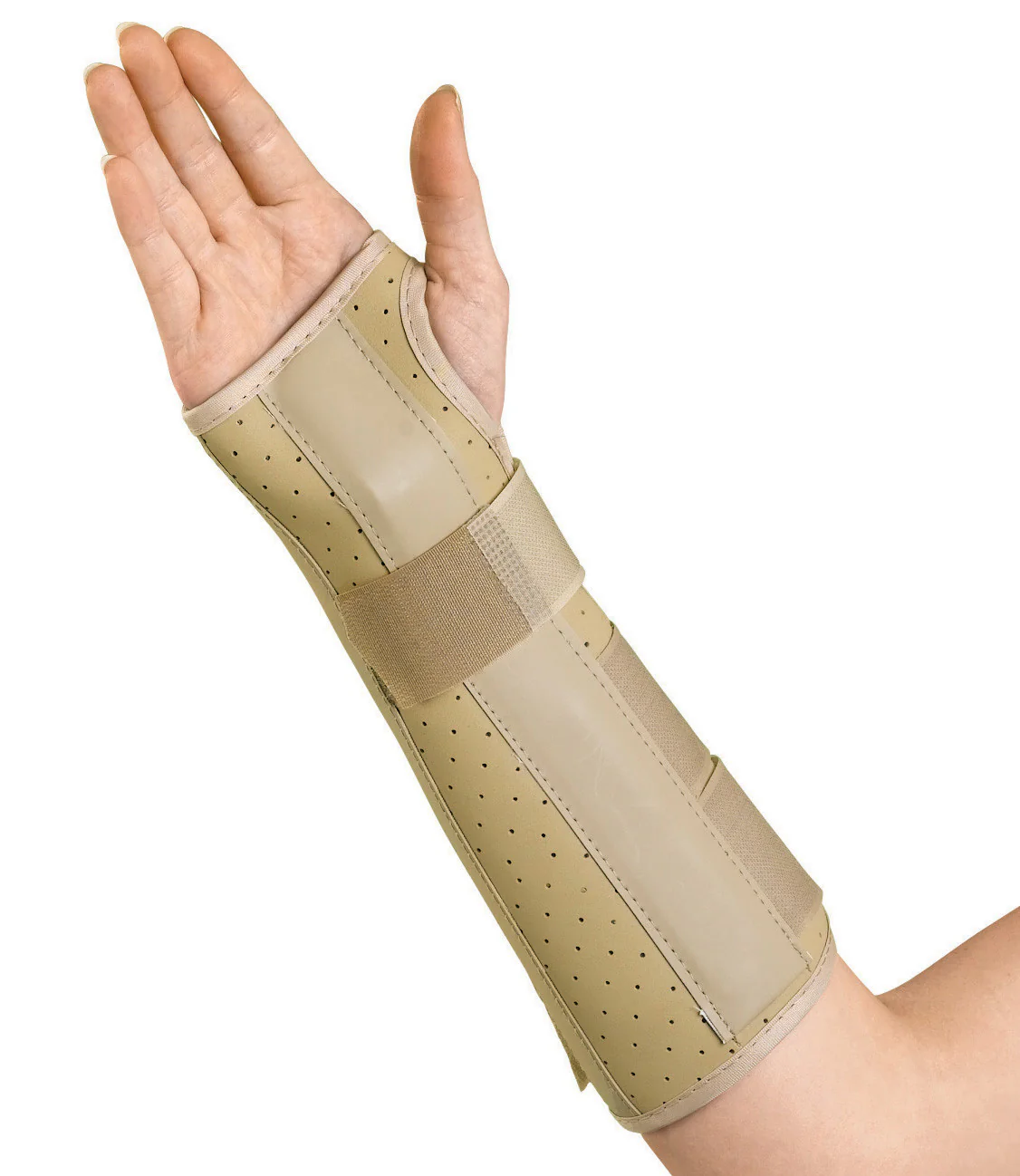 10″ Vinyl Forearm Wrist Splint, Right, Small