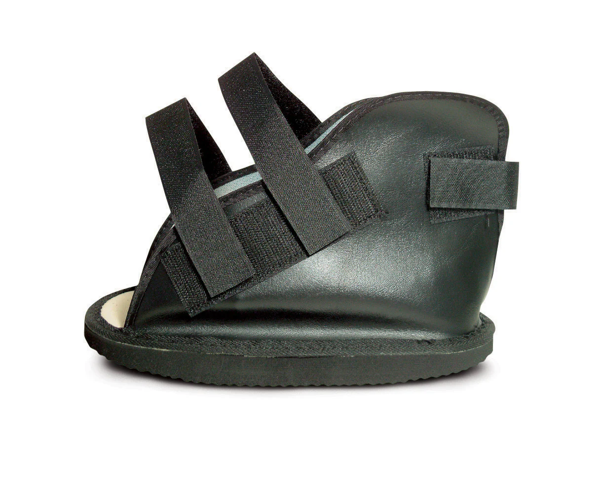 Open-Toe Vinyl Cast Boot, Medium
