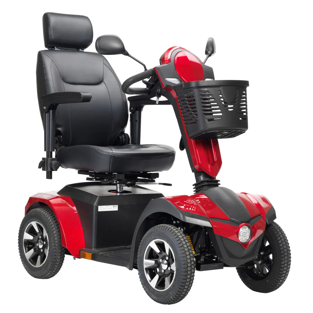 Panther 4-Wheel Heavy Duty Scooter, 22″ Captain Seat