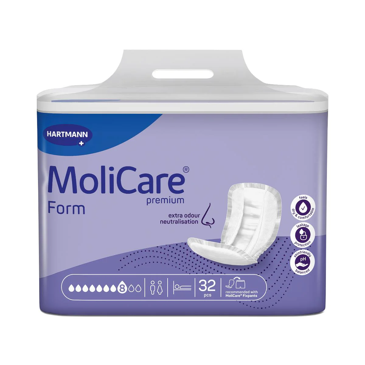 MoliForm Soft Incontinence Liners, Overnight, 13″ x 27″ (case of 128)